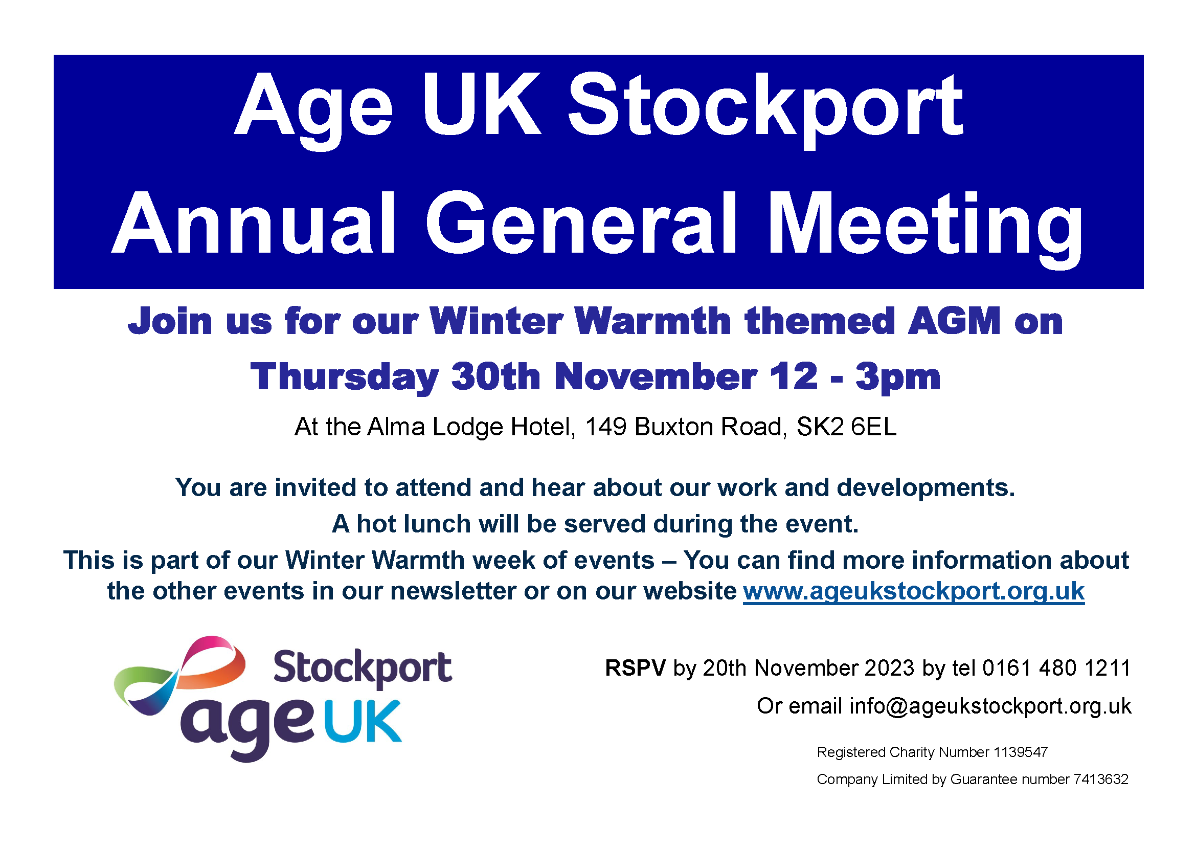 Age UK Stockport | Events