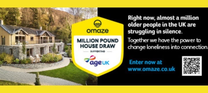 The Omaze Million Pound House Draw, the Lake District