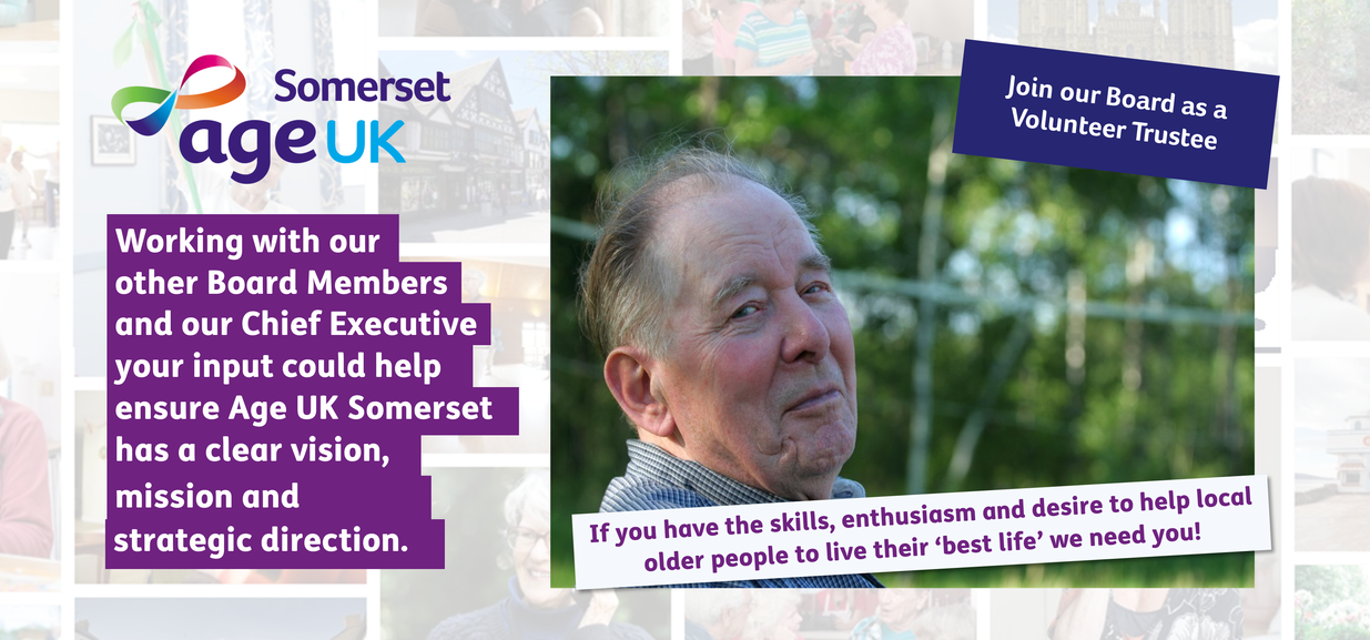 Charity Trustee Volunteering banner