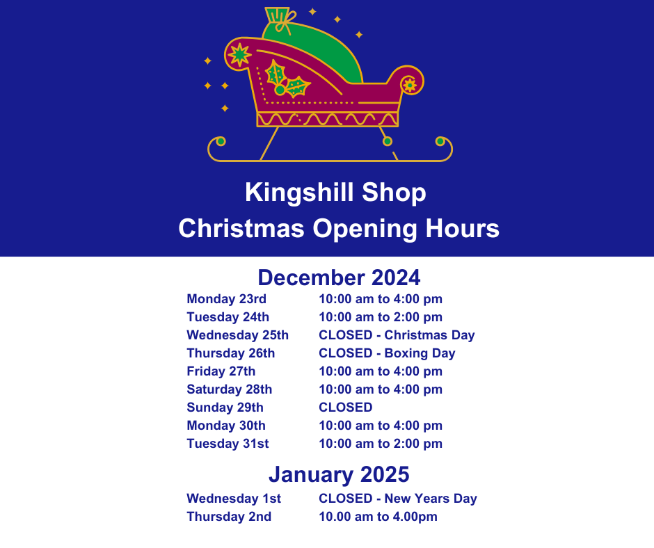 Kingshill Xmas Hours