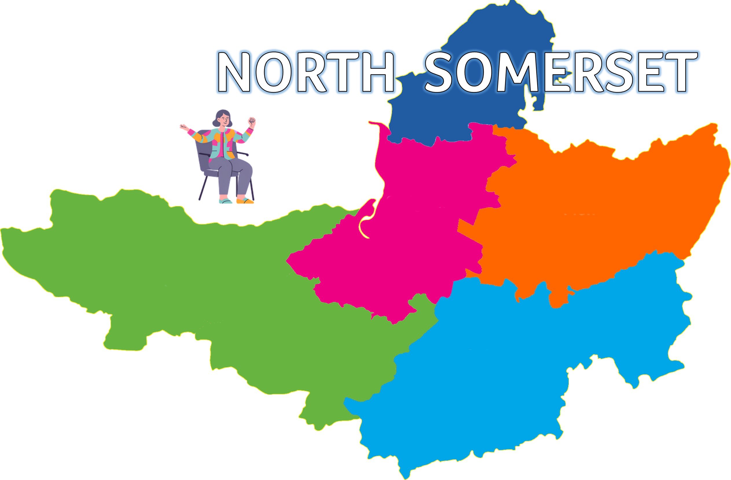 North Somerset map for timetable