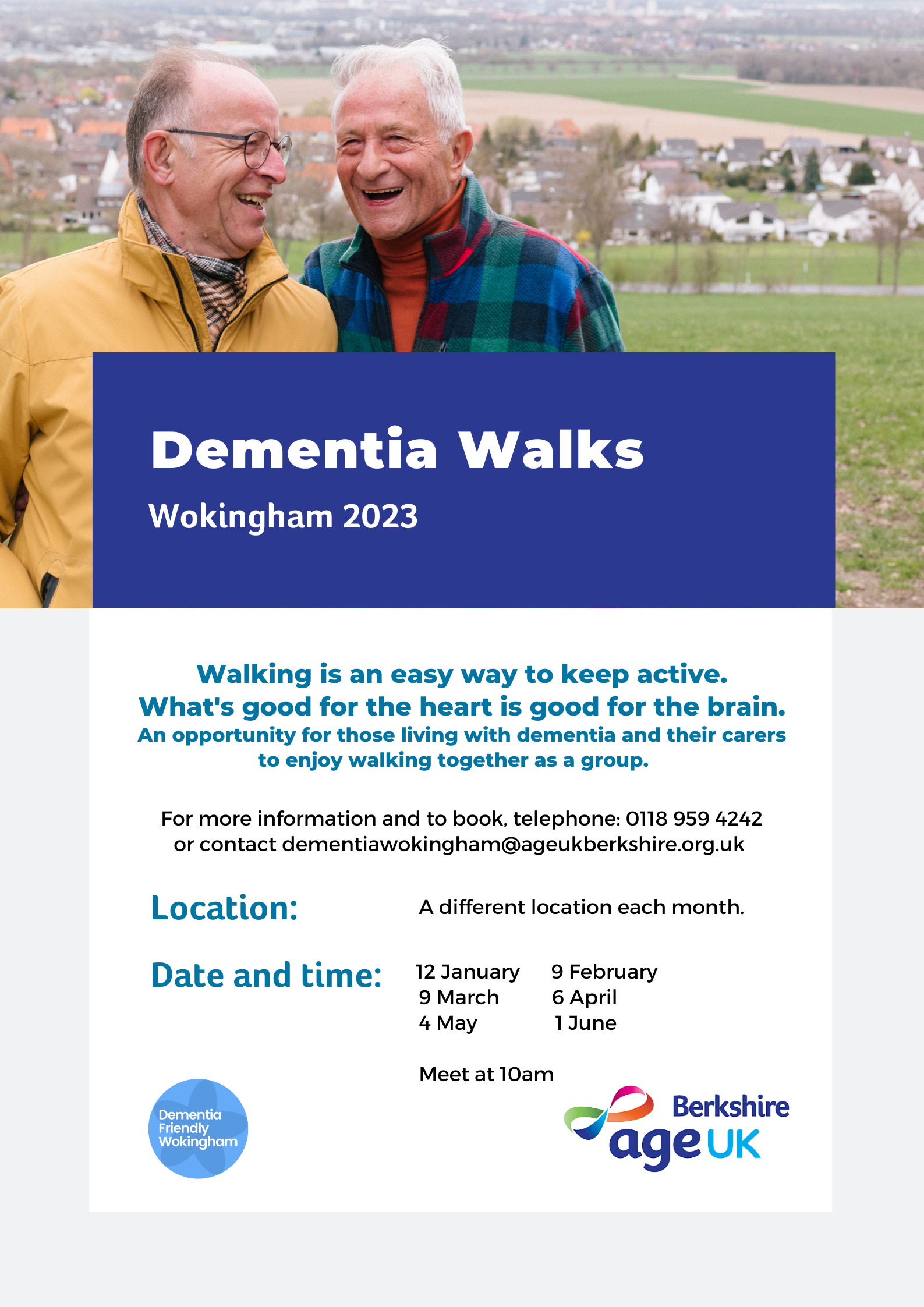 Dementia Walks in Berkshire