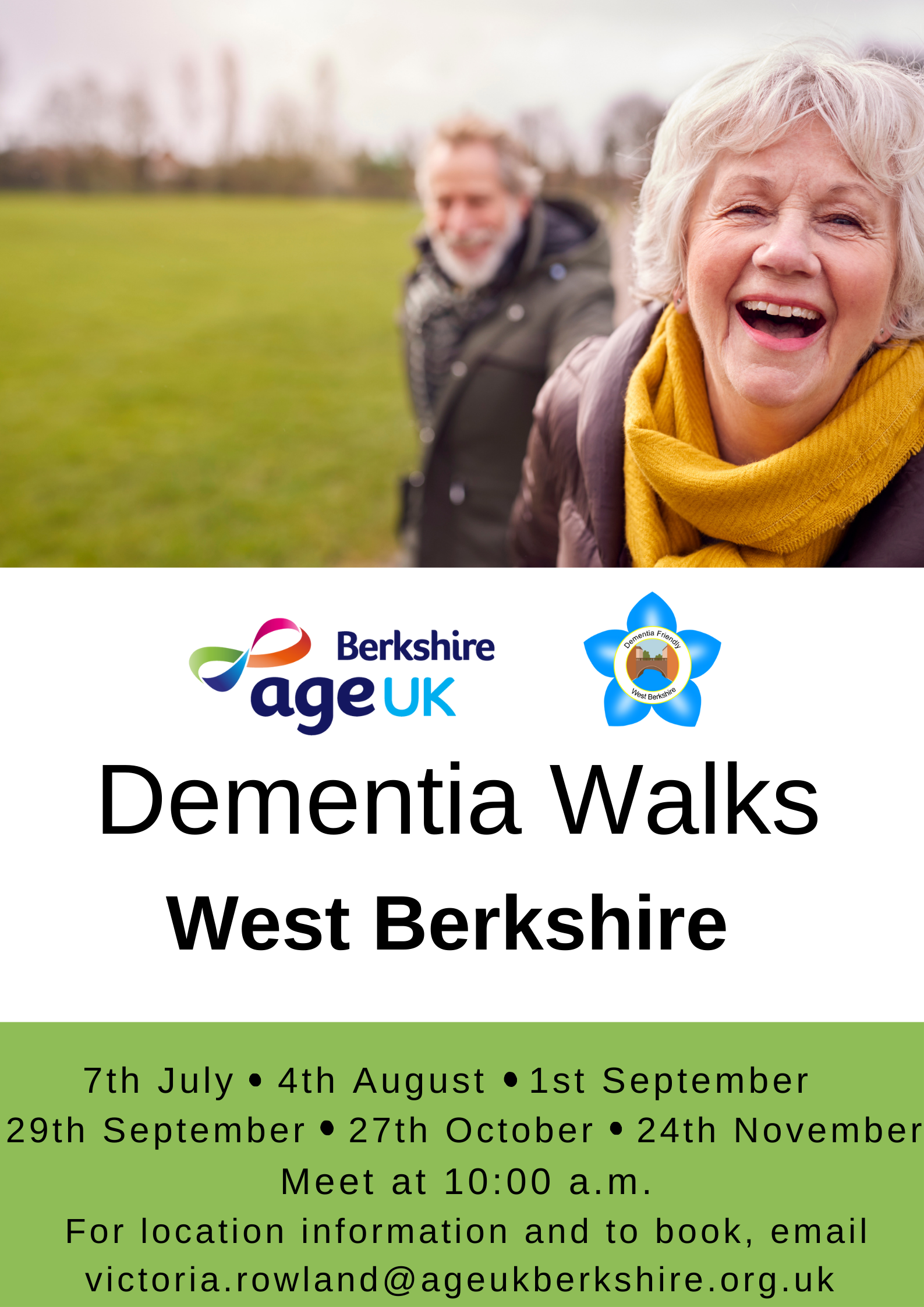 Dementia Walks in Berkshire