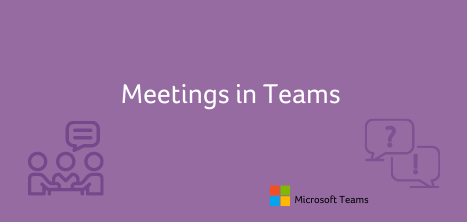 how does a microsoft team meeting work