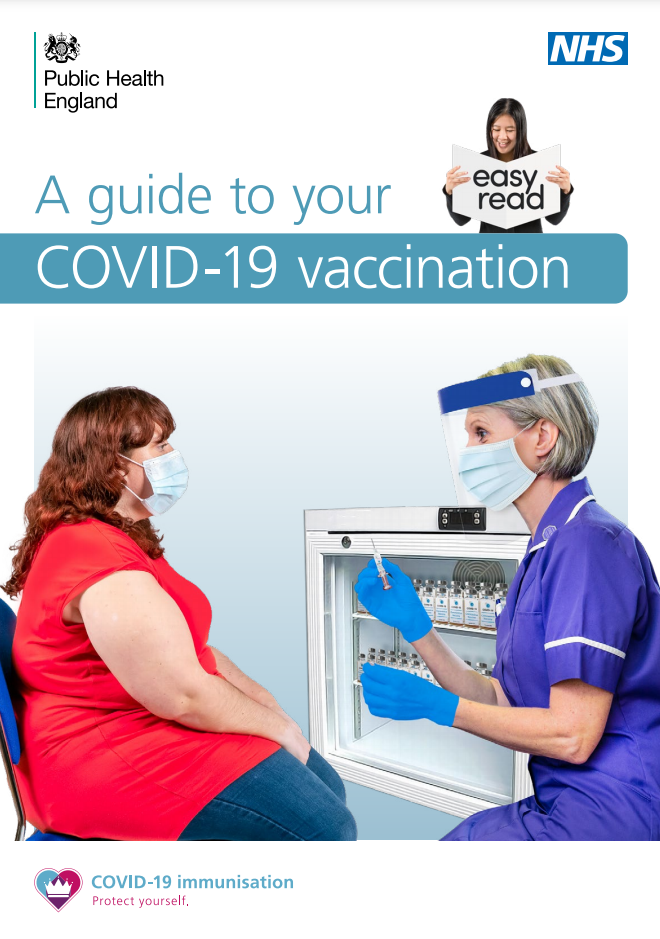 COVID19 Vaccination Guides -easy Read