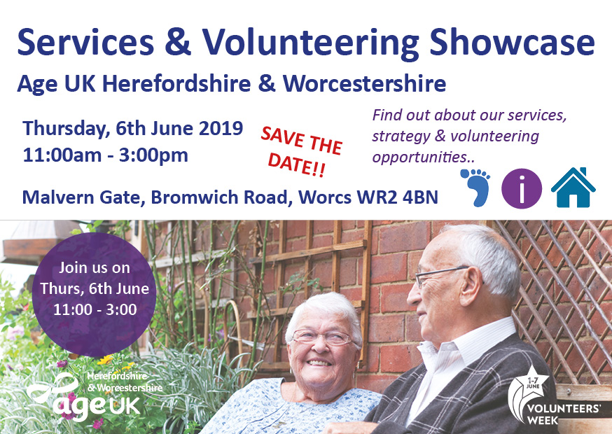 Age UK Herefordshire & Worcestershire | Volunteering & Services Showcase
