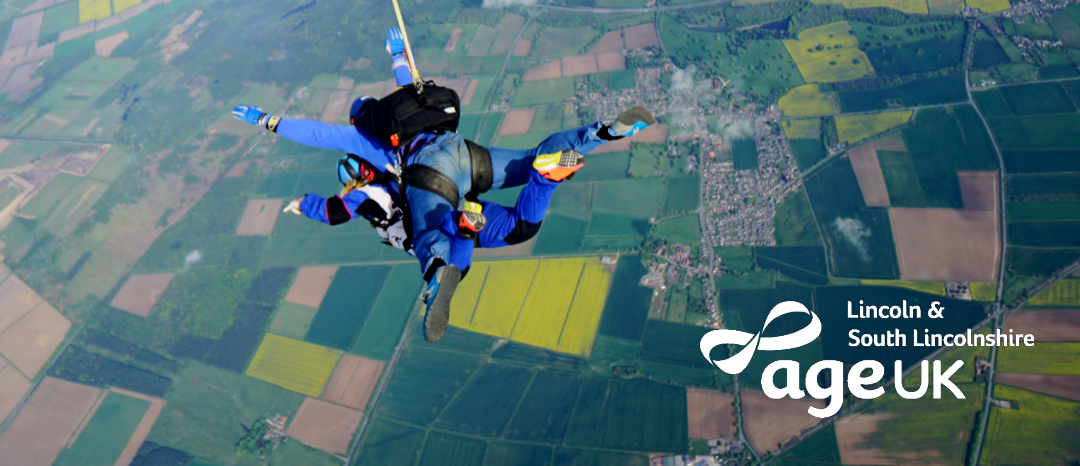 Skydive For Age Uk Lincoln South Lincolnshire