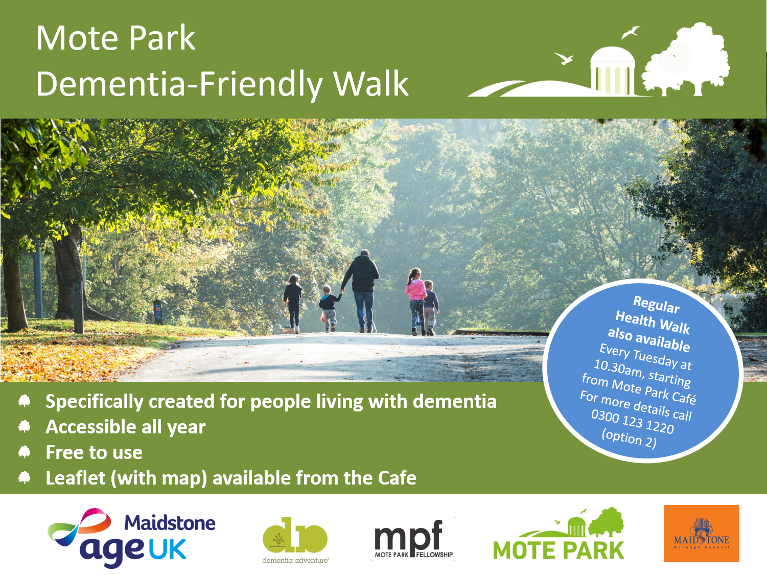 Age UK Maidstone Dementia Friendly Walk