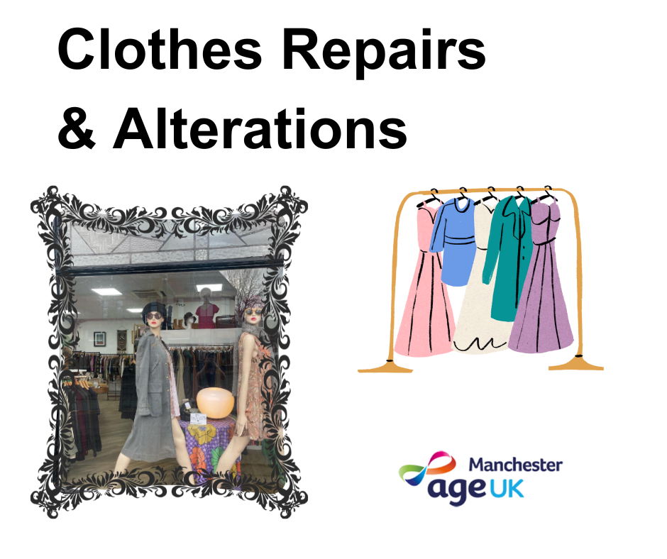 Age UK Manchester Clothes Repairs and Alterations