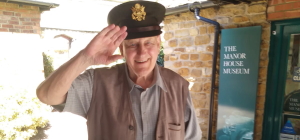 A military salute from Ron