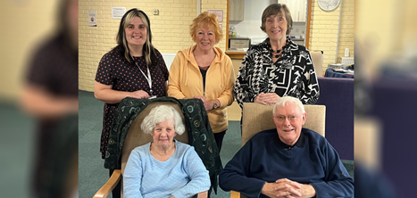 Members of Bridgnorth dementia support group