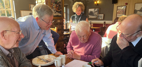 Members of Telford Men's Breakfast Club