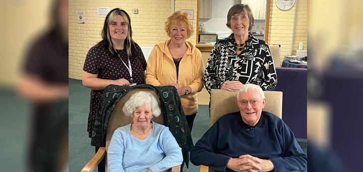 Members of Bridgnorth dementia support group