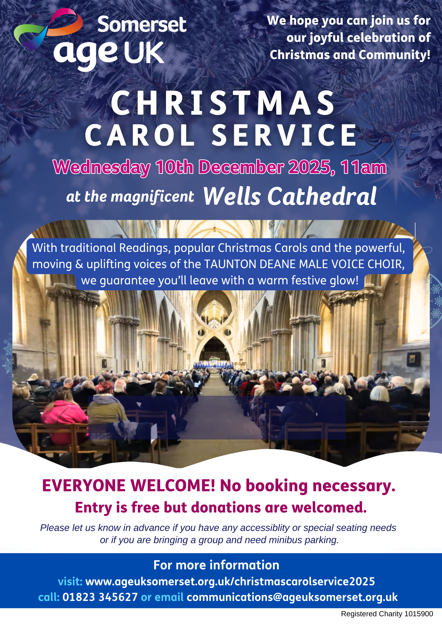 Copy of Christmas Carol Service 2025 A4 poster wo Som Care.png