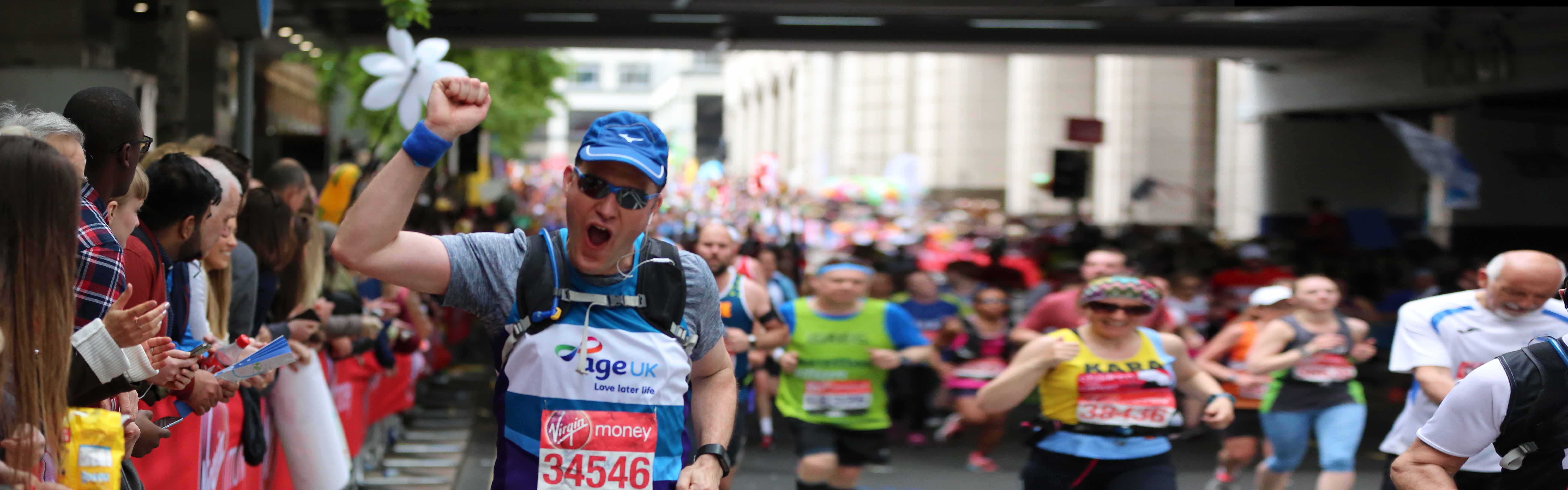 TCS London Marathon 2024 apply for charity place Age UK