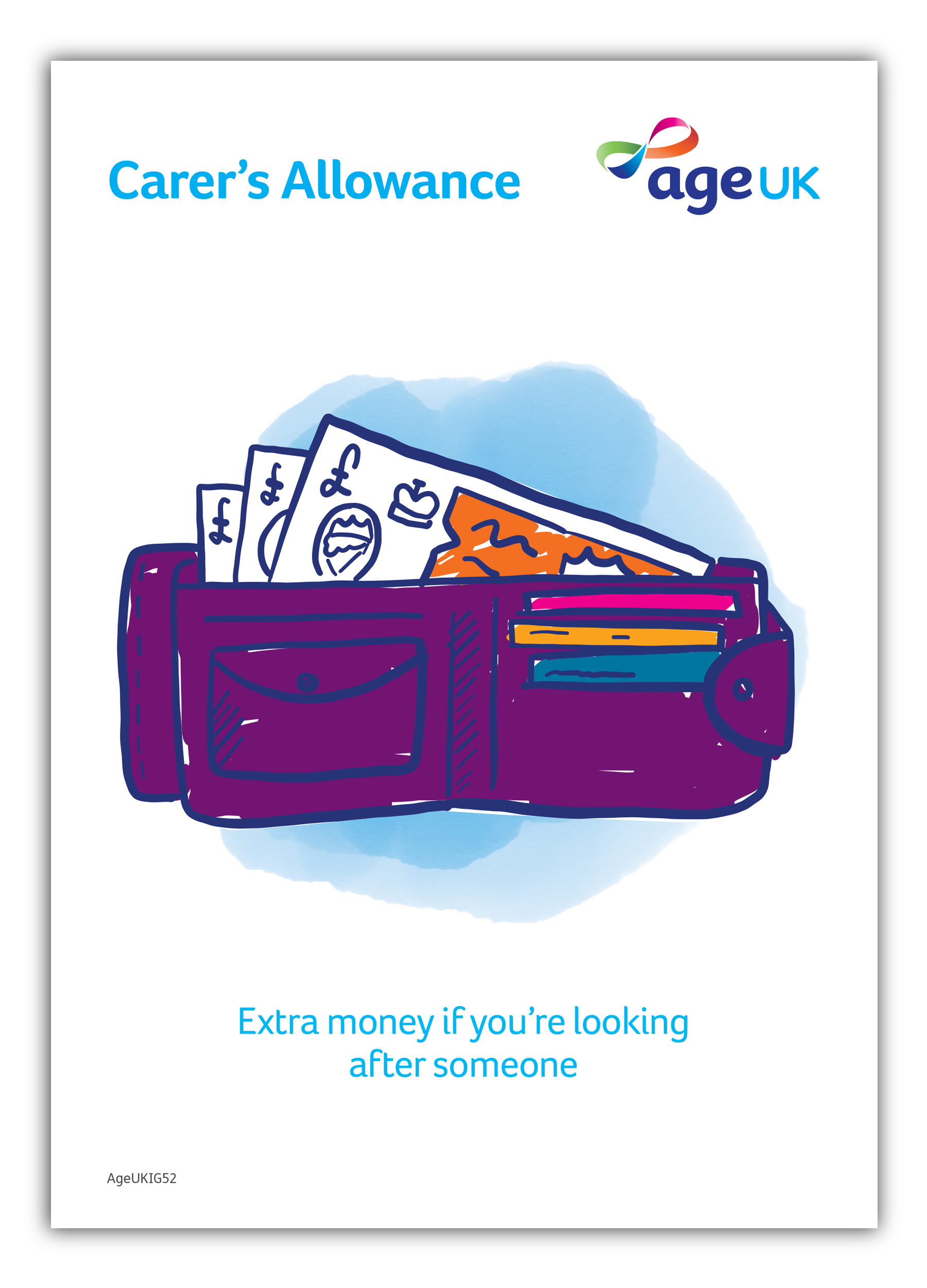 Carer's Allowance downloadable information guide Age UK