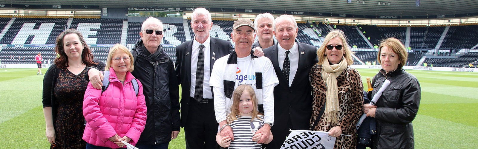 John Farmer with family and friends